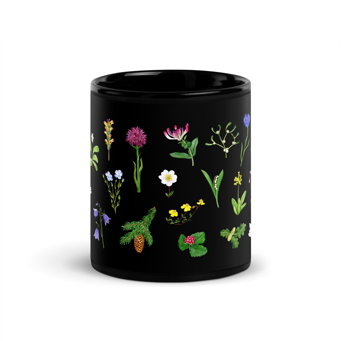 Black Glossy Mug