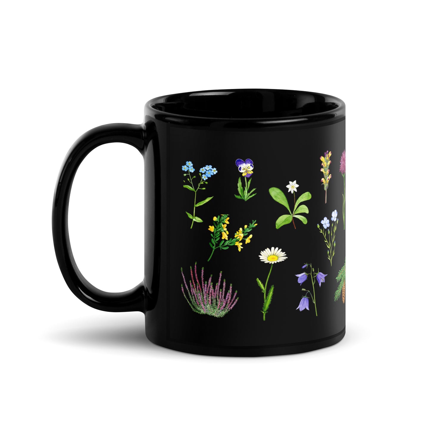 Black Glossy Mug