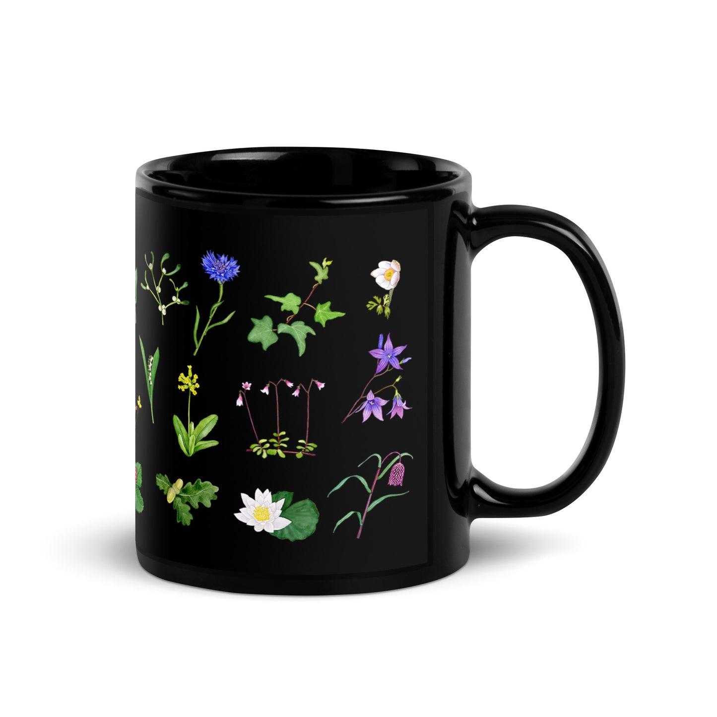 Black Glossy Mug